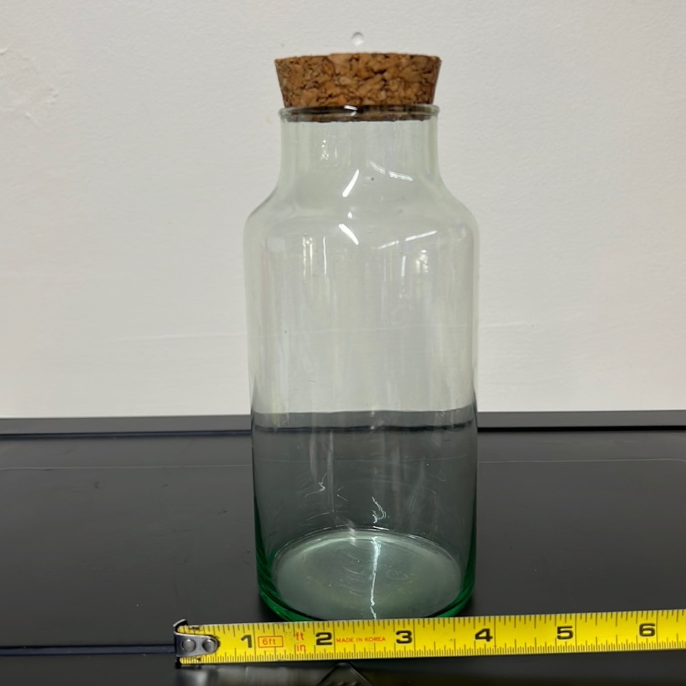 New Glass Jar